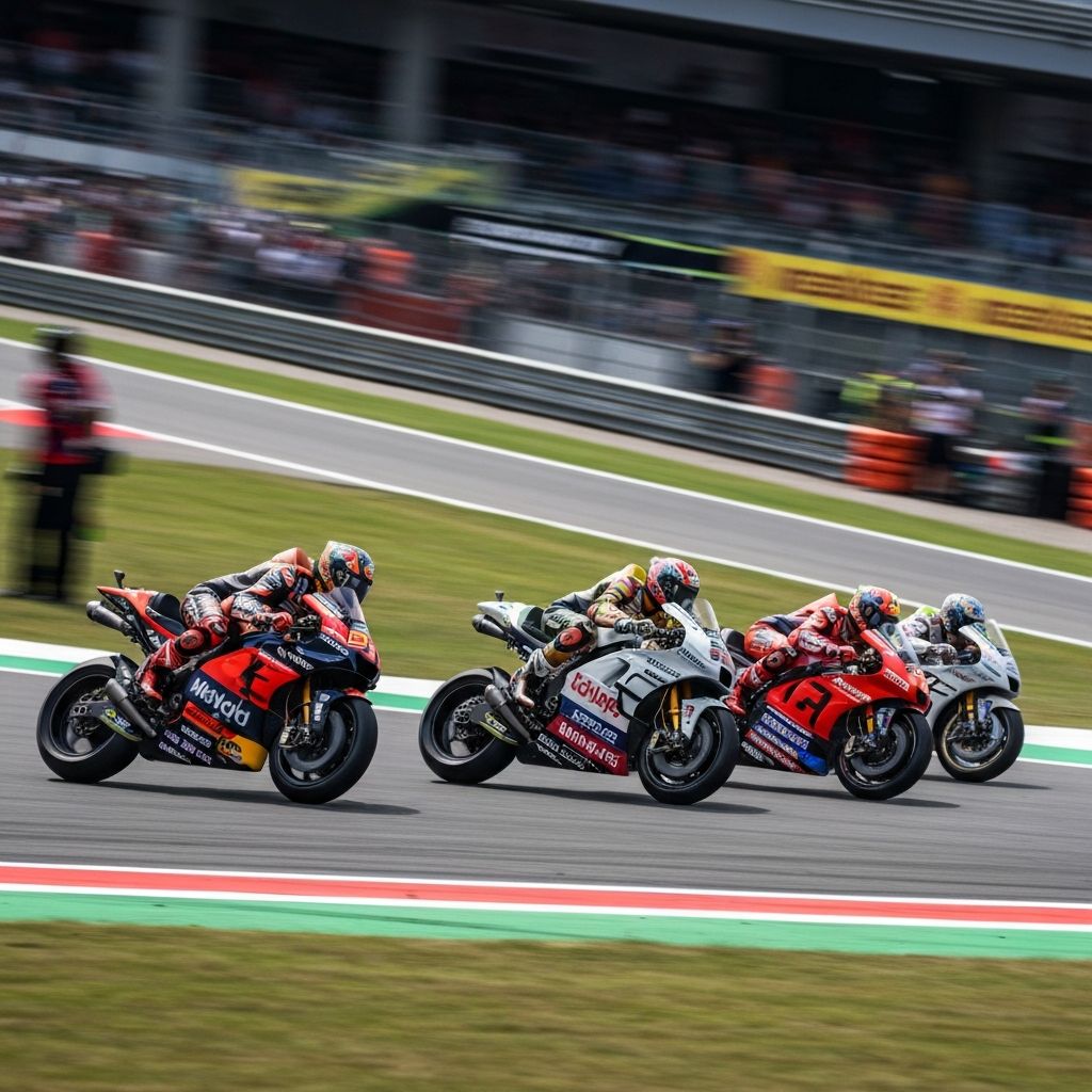 Fondo de carrera de MotoGP